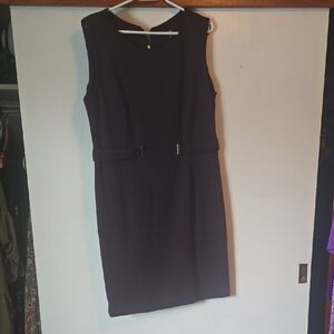 Premise Black Midi Dress